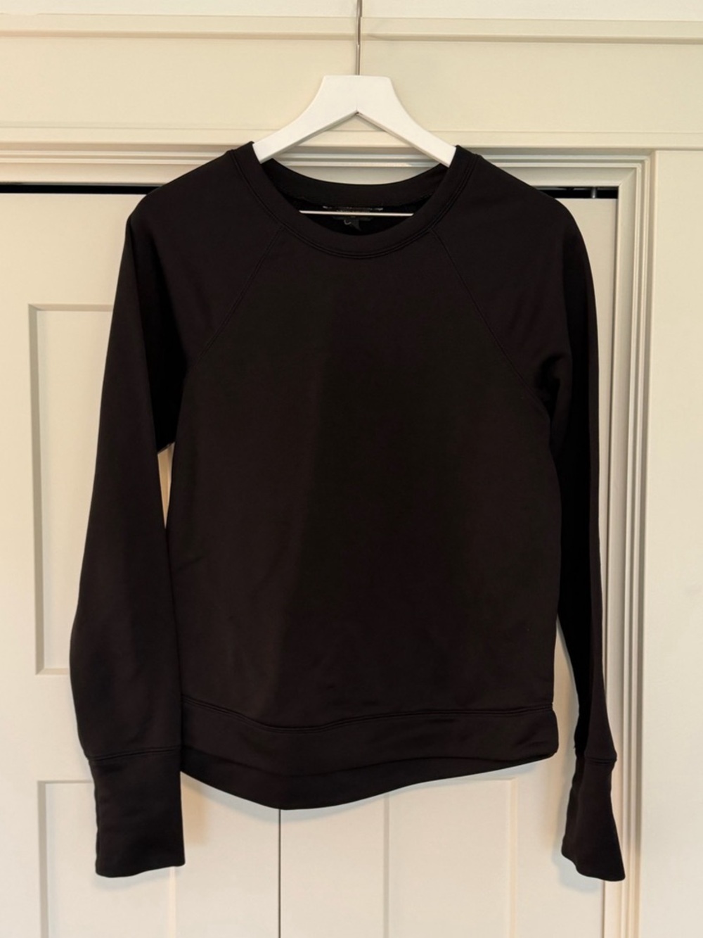 Banana Republic Black Long Sleeve Sweatshirt Size Medium Like New